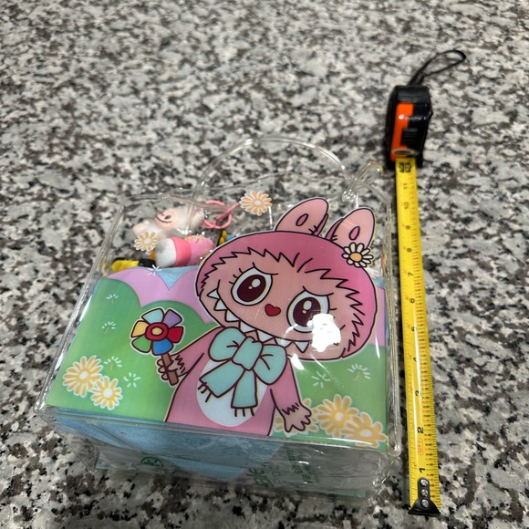 Plastic Labubu Bag filled with 10 Key Chains - Picture 2 of 16